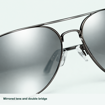 CAVIRELO® Mirrored Aviator Sunglasses — shoppilot-140a9996-5e86-4a2e-bc09-b844b16a604e — 2