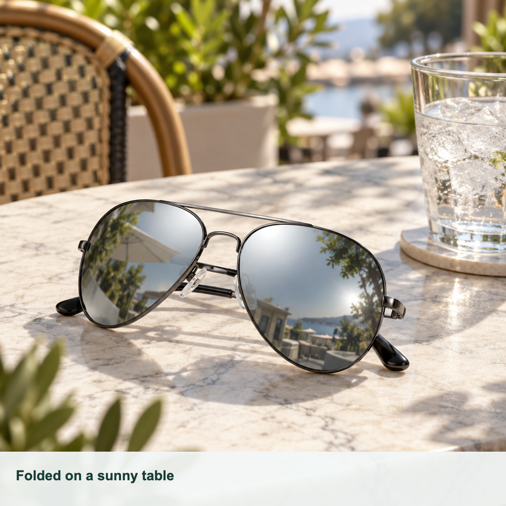 CAVIRELO® Mirrored Aviator Sunglasses — shoppilot-140a9996-5e86-4a2e-bc09-b844b16a604e — 3