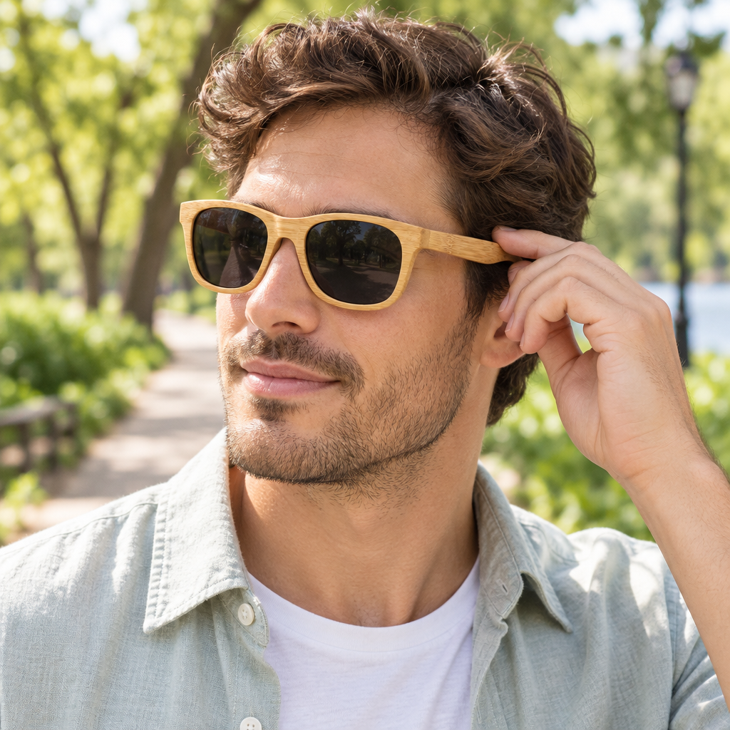 CAVIRELO® Bamboo Wood Sunglasses — shoppilot-3489b7a8-a5e2-467a-963a-4d35273b3559 — 4
